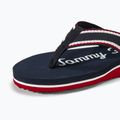 Tommy Hilfiger Im Graphic Beach Sandal women's flip flops space blue 7