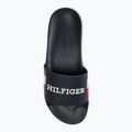 Tommy Hilfiger men's RWB Pool Slide desert sky slides 5