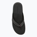 Men's Tommy Hilfiger Comfort Toe Post Beach Sandal black 5