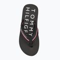 Men's Tommy Hilfiger Web Beach Sandal black flip flops 5