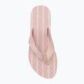 Women's Tommy Hilfiger Im Th Chainprint Midwedge Sandal foggy pink 5