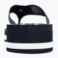 Women's Tommy Hilfiger Im Th Chainprint Midwedge Sandal space blue 6