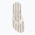 Tommy Hilfiger women's flip flops Chain Print Beach Sandal ivory 5