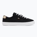 Tommy Hilfiger women's trainers Vulc Canvas Lace Up black 2