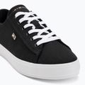 Tommy Hilfiger women's trainers Vulc Canvas Lace Up black 7