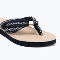 Tommy Hilfiger women's flip flops Chain Print Elevated Sandal space blue 7