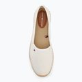 Tommy Hilfiger Flag Canvas ecru women's shoes 5