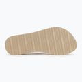 Tommy Hilfiger women's flip flops Corp Mid Wedge Beach Sandal muslin 4