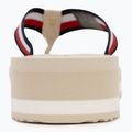 Tommy Hilfiger women's flip flops Corp Mid Wedge Beach Sandal muslin 6