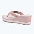 Tommy Hilfiger women's Stripes Wedge Beach Sandal foggy pink 3