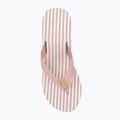 Tommy Hilfiger women's Stripes Wedge Beach Sandal foggy pink 5