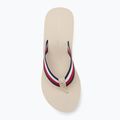 Tommy Hilfiger Women's Corporate Wedge Beach Sandal muslin flip flops 5