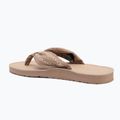 Tommy Hilfiger women's flip flops Chain Print Elevated Sandal claystone 3