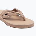 Tommy Hilfiger women's flip flops Chain Print Elevated Sandal claystone 7