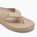Tommy Hilfiger women's Comfort Beach Sandal flip flops horseradish 7