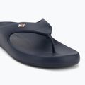 Tommy Hilfiger Comfort Beach Sandal women's flip flops space blue 7