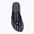 Tommy Hilfiger women's flip flops Chain Print Beach Sandal space blue 5