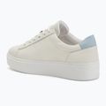 Tommy Hilfiger women's Platform Court ecru/breezy blue shoes 3