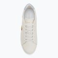 Tommy Hilfiger women's Platform Court ecru/breezy blue shoes 5
