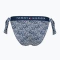 Tommy Hilfiger Cheeky Side Tie Bikini Bottom Print illustrated wave dark night navy 2