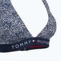 Tommy Hilfiger Halter Rp Print swimsuit top illustrated wave dark night navy 3