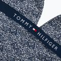 Tommy Hilfiger women's one piece swimsuit Halter One Piece Rp Print illustrated wave dark night navy 3