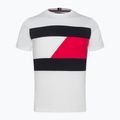 Men's Tommy Hilfiger Colorblocked Mix Media S/S training shirt white 5