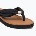 Tommy Hilfiger women's flip flops Elevated Beach Sandal black 7