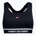 Tommy Hilfiger Mid Int Tape Racer Back blue fitness bra 5