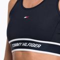 Tommy Hilfiger Mid Int Tape Racer Back blue fitness bra 4