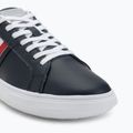 Tommy Hilfiger Essential Leather Cupsole desert sky men's shoes 7