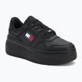 Women's shoes Tommy Jeans Retro Basket Flatform Ess triple black