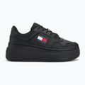 Women's shoes Tommy Jeans Retro Basket Flatform Ess triple black 2