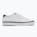 Tommy Hilfiger men's trainers Th Hi Vulc Core Low Leather Ess YBS white 2