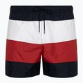 Men's Tommy Hilfiger Medium Drawstring Bold Flag desert sky swim shorts