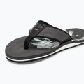 Men's Tommy Hilfiger Palm Print Beach Sandal dark ash flip flops 7