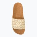 Tommy Hilfiger women's Emblem Cork Slide calico slides 5