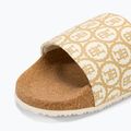 Tommy Hilfiger women's Emblem Cork Slide calico slides 7