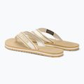 Tommy Hilfiger women's Beach Sandal harvest wheat flip flops 3