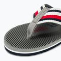 Men's Tommy Hilfiger Massage Footbed Oly Beach Sandal antique silver flip flops 7