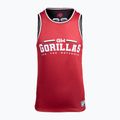 Gorilla Wear Keene red/black men's training tank top 12