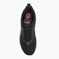 FILA women's Spitfire Vento black/fuchsia purple shoes 5