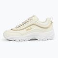 FILA Strada F women's shoes marshmallow/gold 10