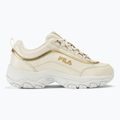 FILA Strada F women's shoes marshmallow/gold 2