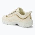 FILA Strada F women's shoes marshmallow/gold 3