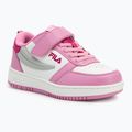 FILA Rega Nf Velcro white/moonlite mauve children's shoes