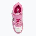 FILA Rega Nf Velcro white/moonlite mauve children's shoes 5