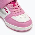 FILA Rega Nf Velcro white/moonlite mauve children's shoes 7
