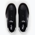 FILA Courtbay women's shoes black/white 10