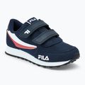 FILA Orbit Revolution Velcro children's shoes fila navy